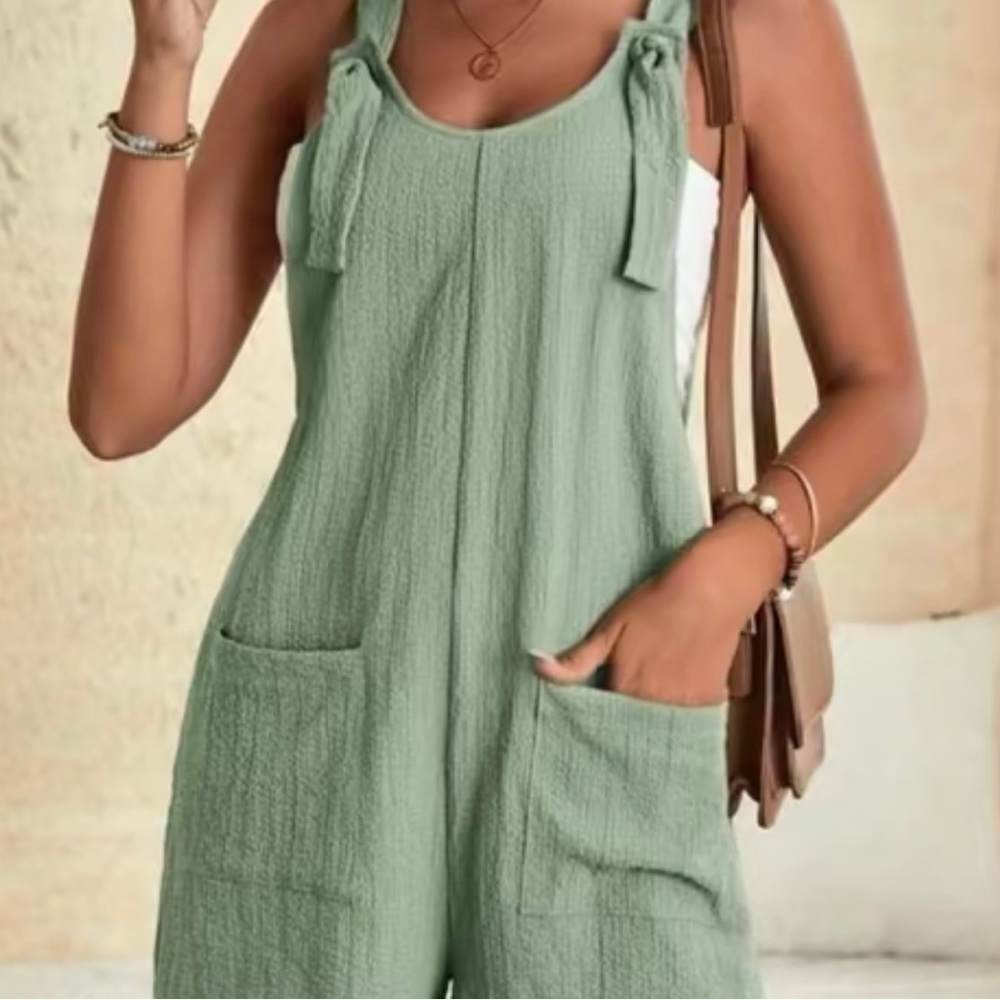 Sage Romper Overalls